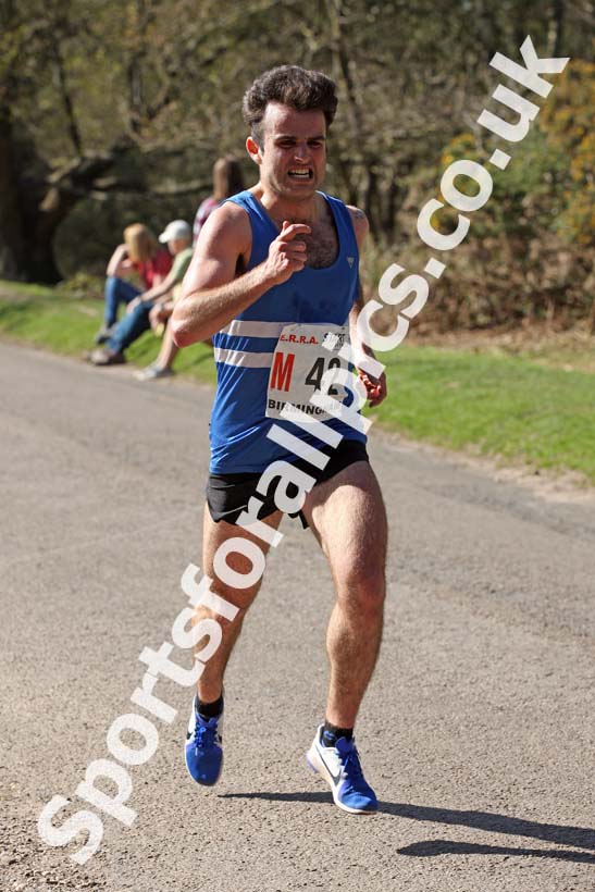 Mens ERRA 12 Stage Road Relay, Sutton Park, Sutton Coldfield, Birmingham. Photo: David T. Hewitson/Sports for All Pics